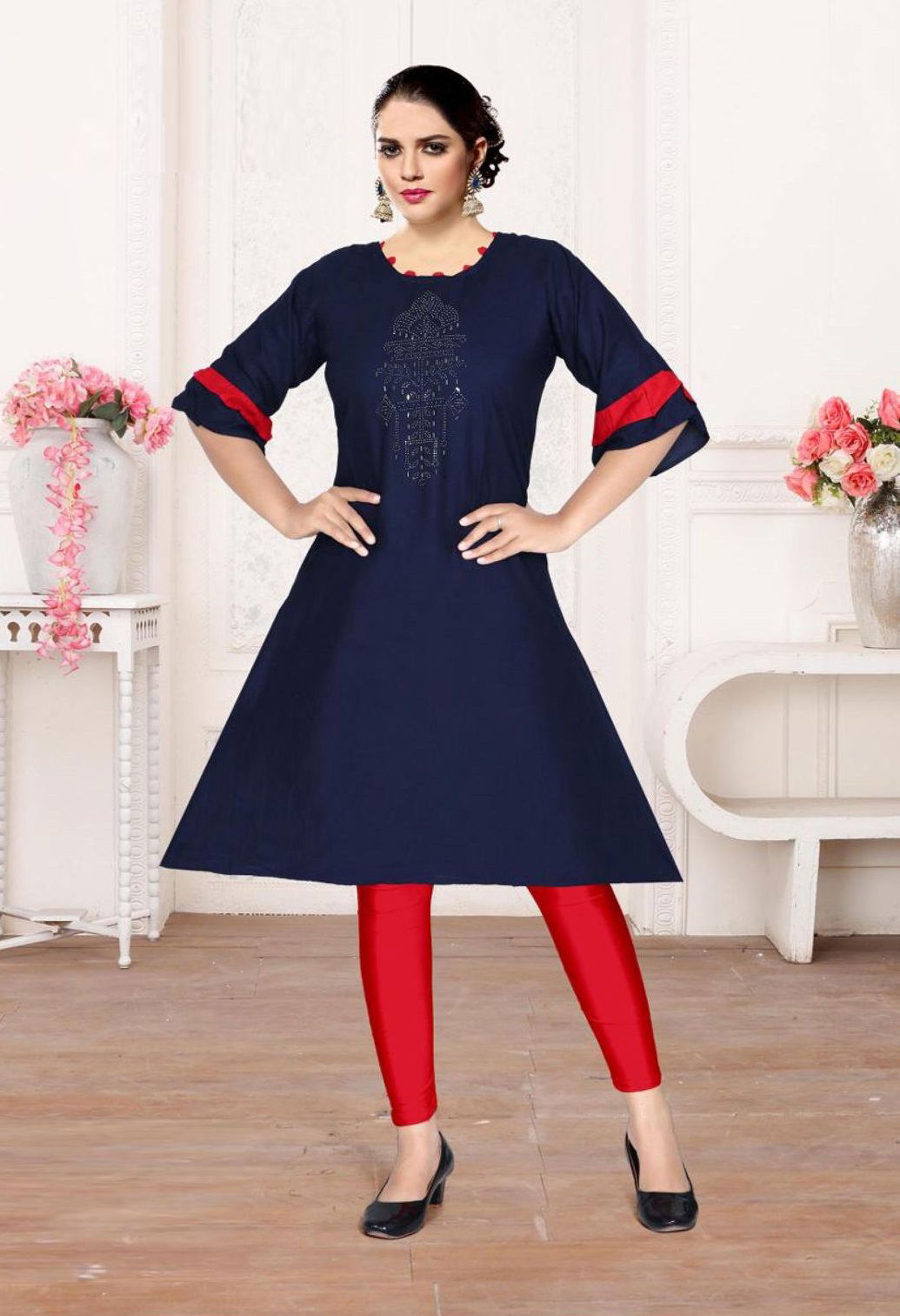 Beauty Queen Akshara 1 Casual Daily Wear Rayon Printed Kurti Collection